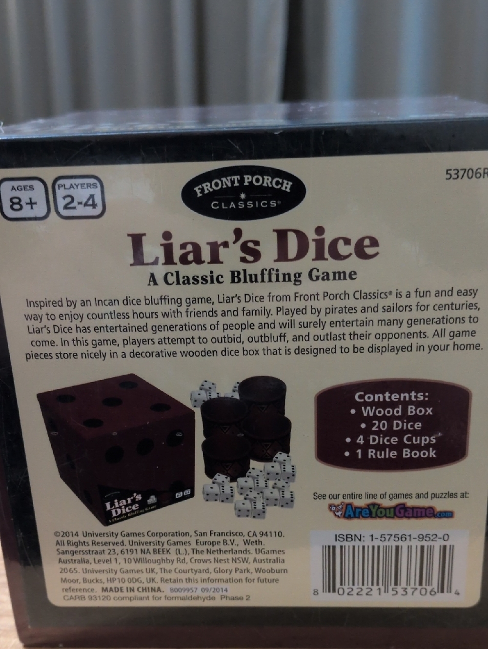 Liar's Dice Game - Picture 5 of 6